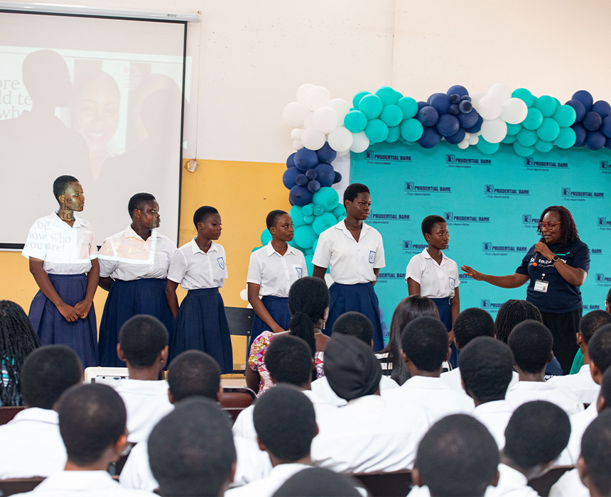 Prudential Bank Empowers Labone SHS Girls On Integrity And Leadership
